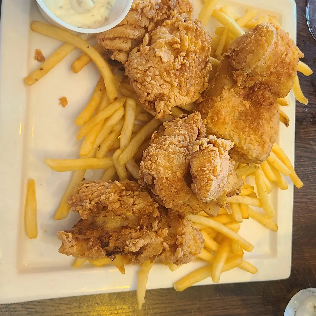 Fish and Chips w Handcuts GF