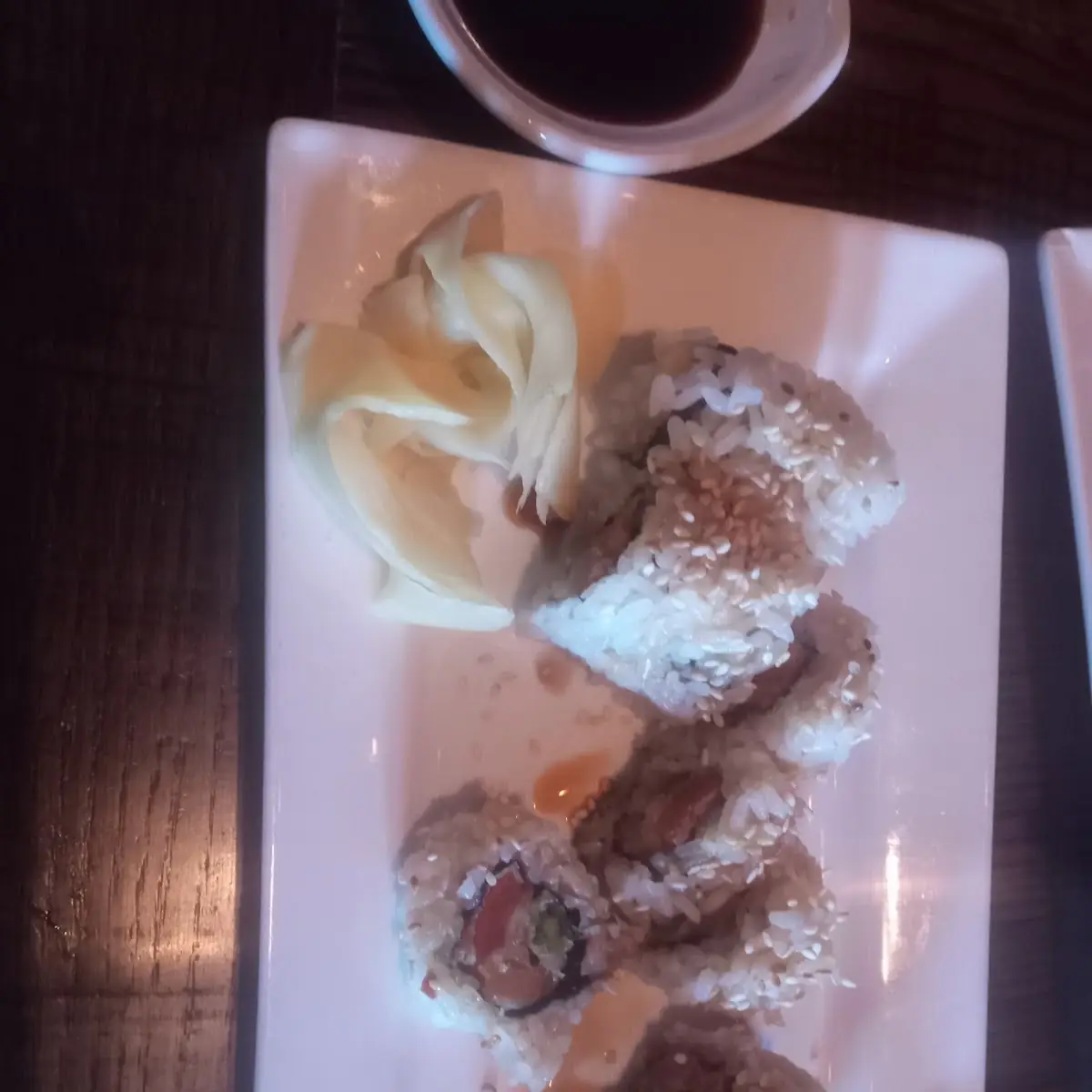 Vegan Tempura Roll Sushi