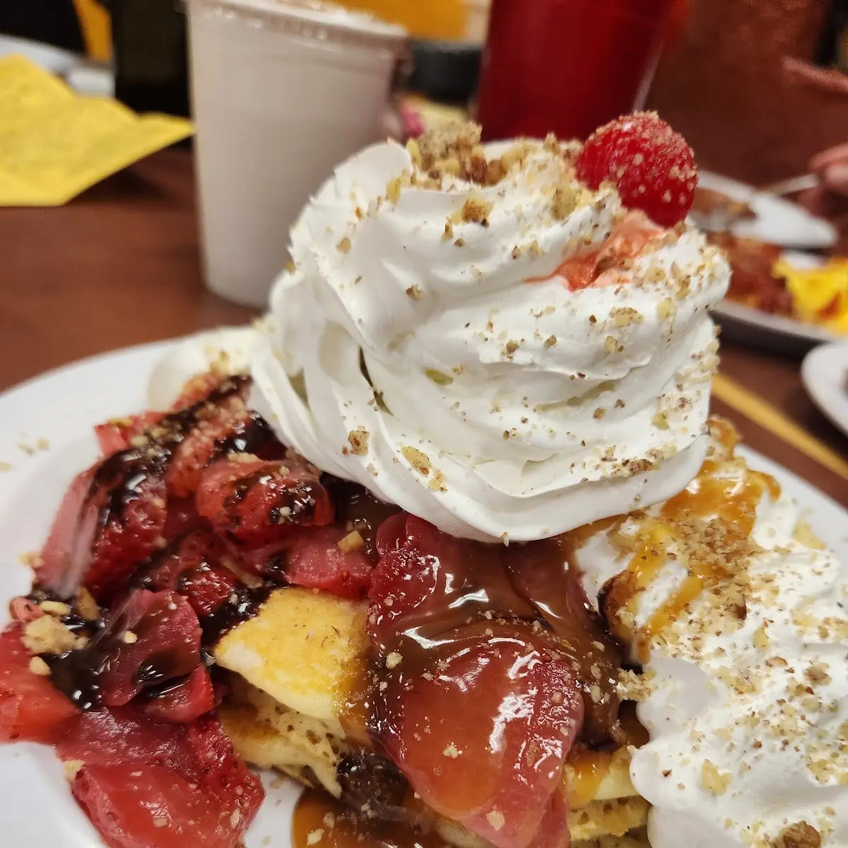 Banana Split Pancakes