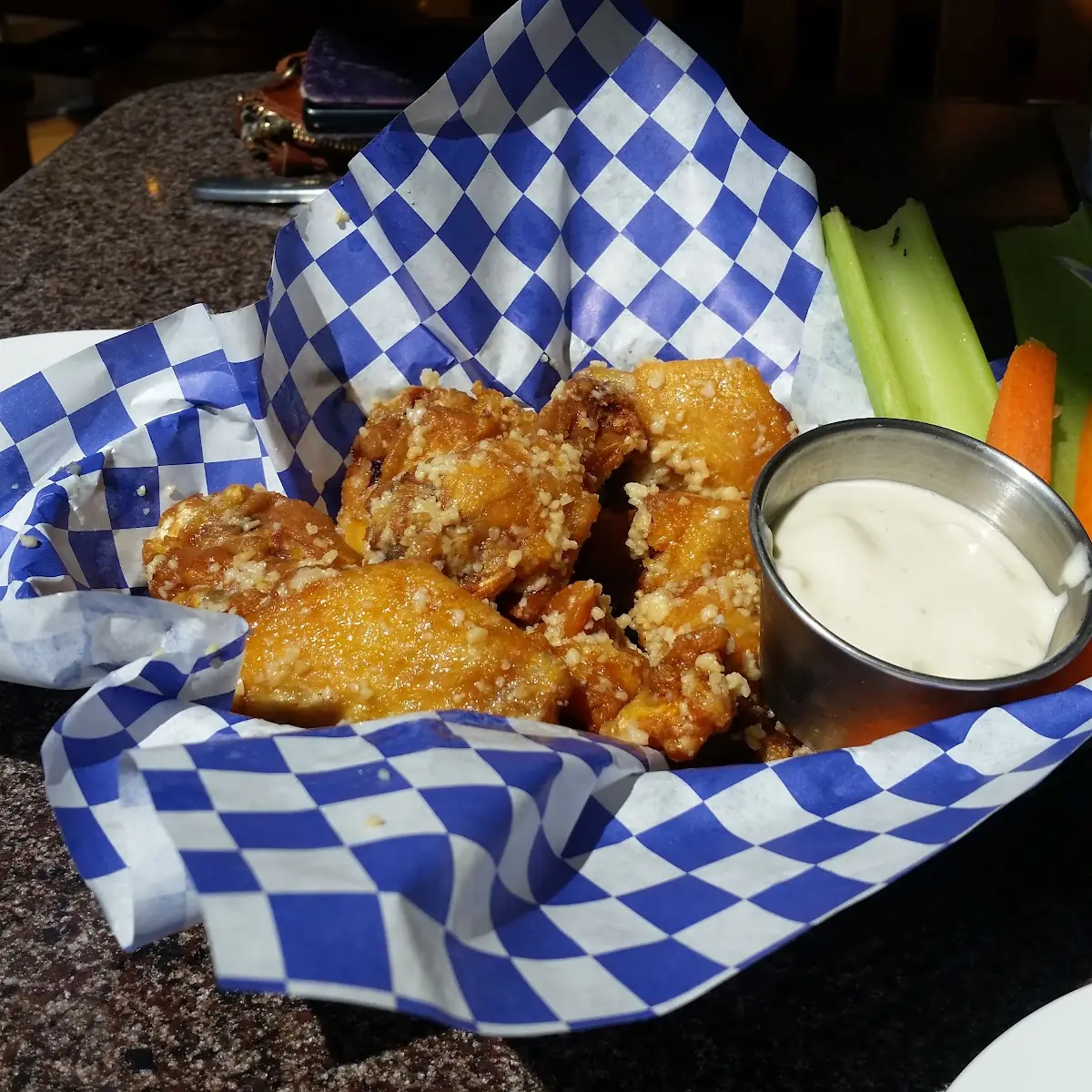 Garlic Parm Wings