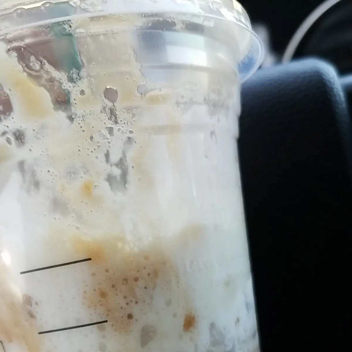 Venti Carmel Ribbon Crunch Frappe