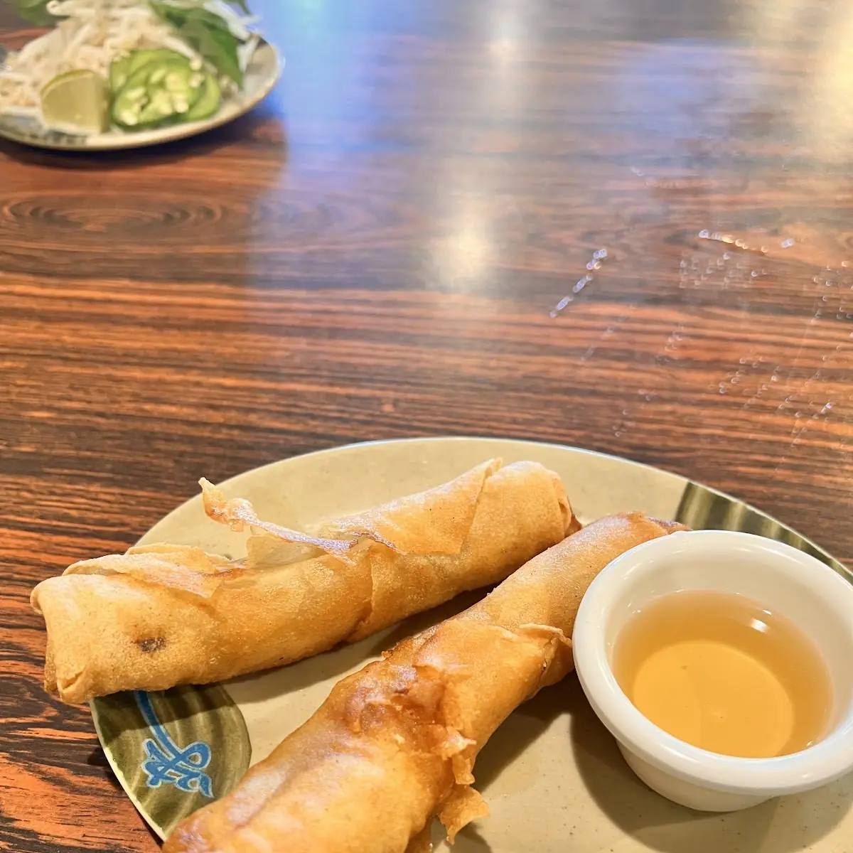 53. Grilled Minced Pork Spring Roll