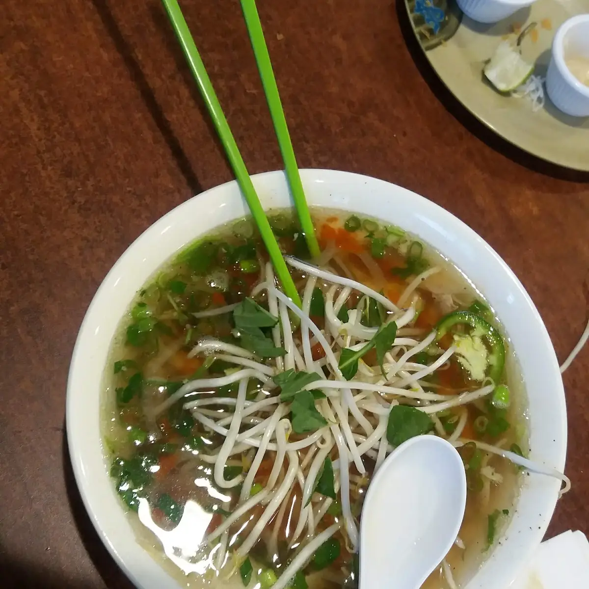 1. Noodle Soup with Eyeround Steak Pho Tai