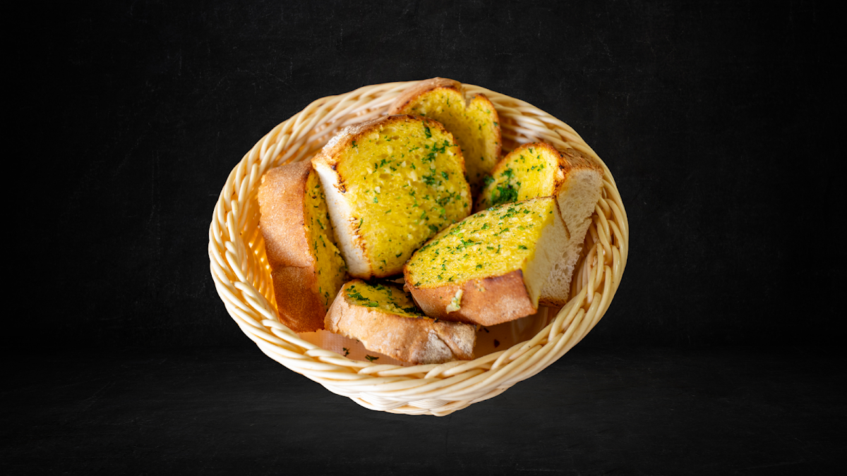 Basket of Garlic Bread, Eureka Pizza & Bistro Ballarat