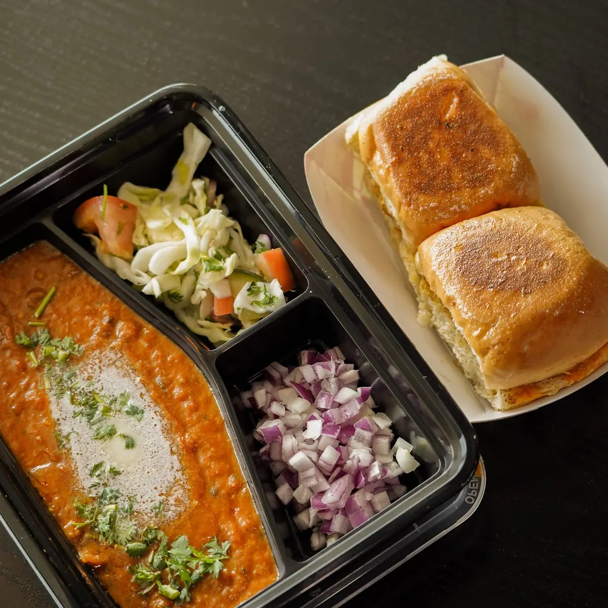 Pav Bhaji Half Tray