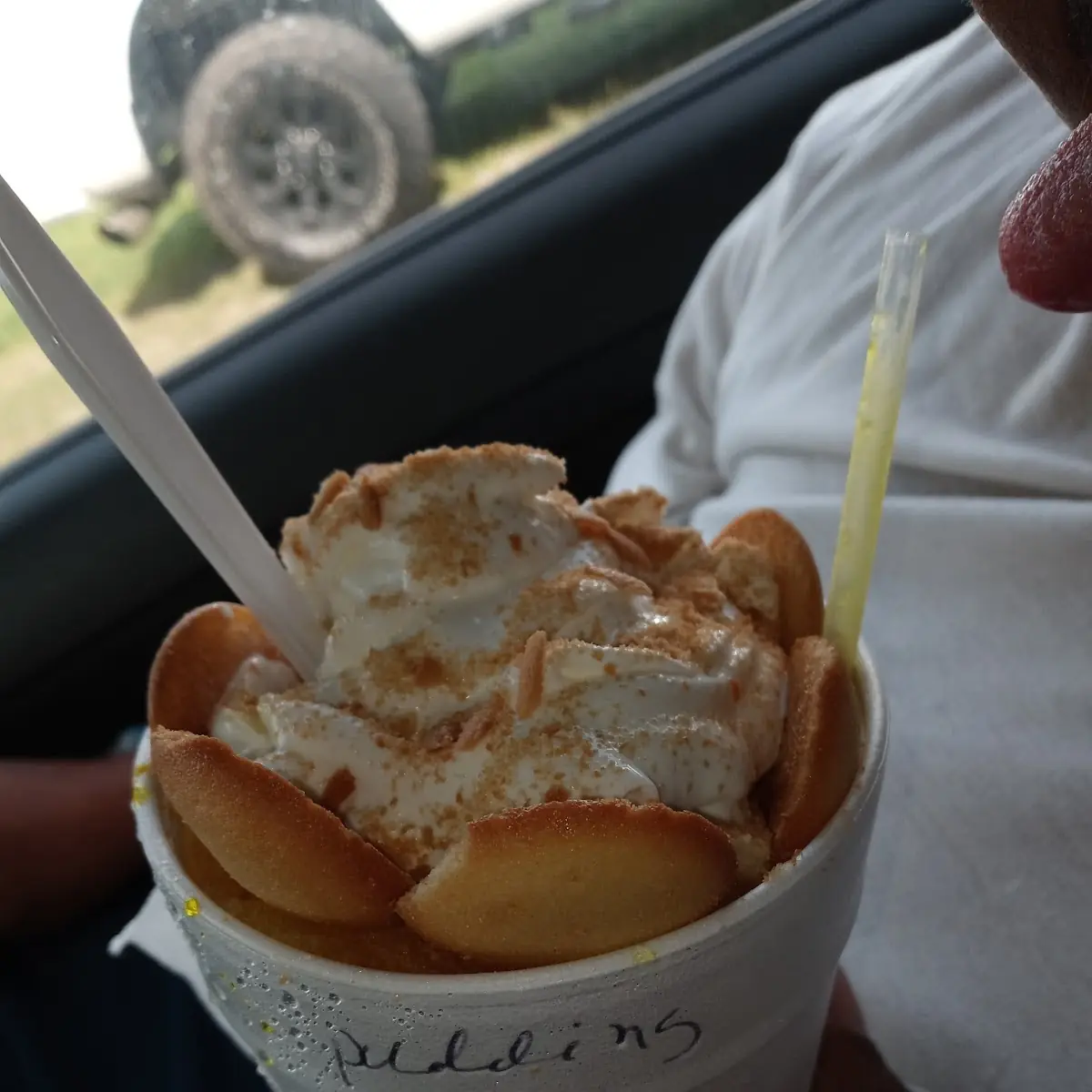 Banana Pudding Snowcone