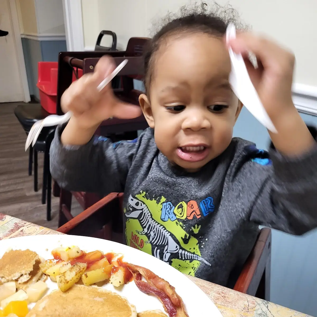 Silver Dollar Pancake Breakfast