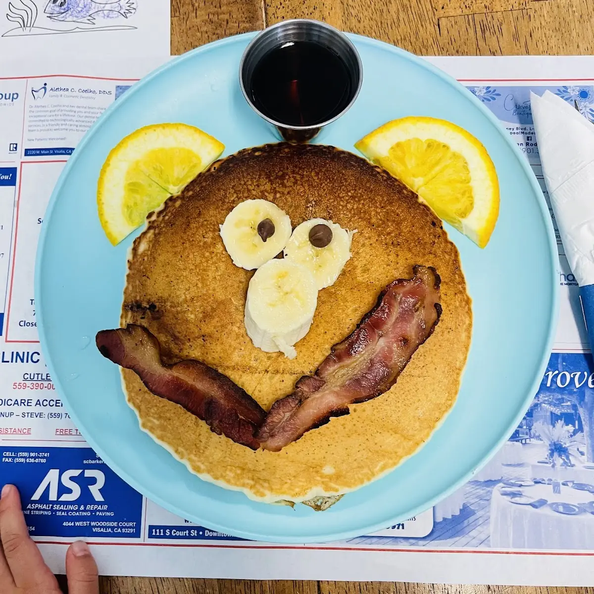 Happy Face Pancake