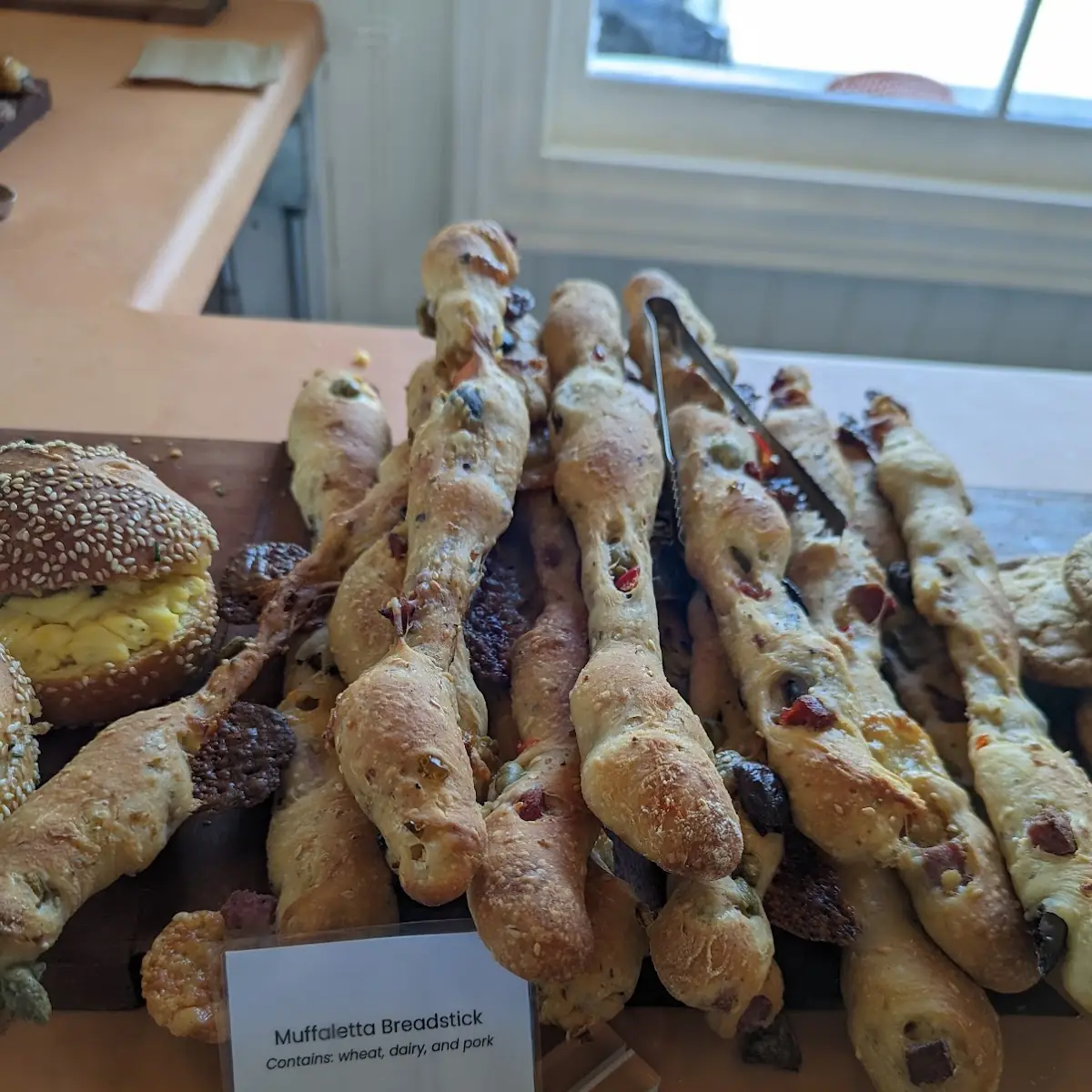 Muffaletta Bread Sticks