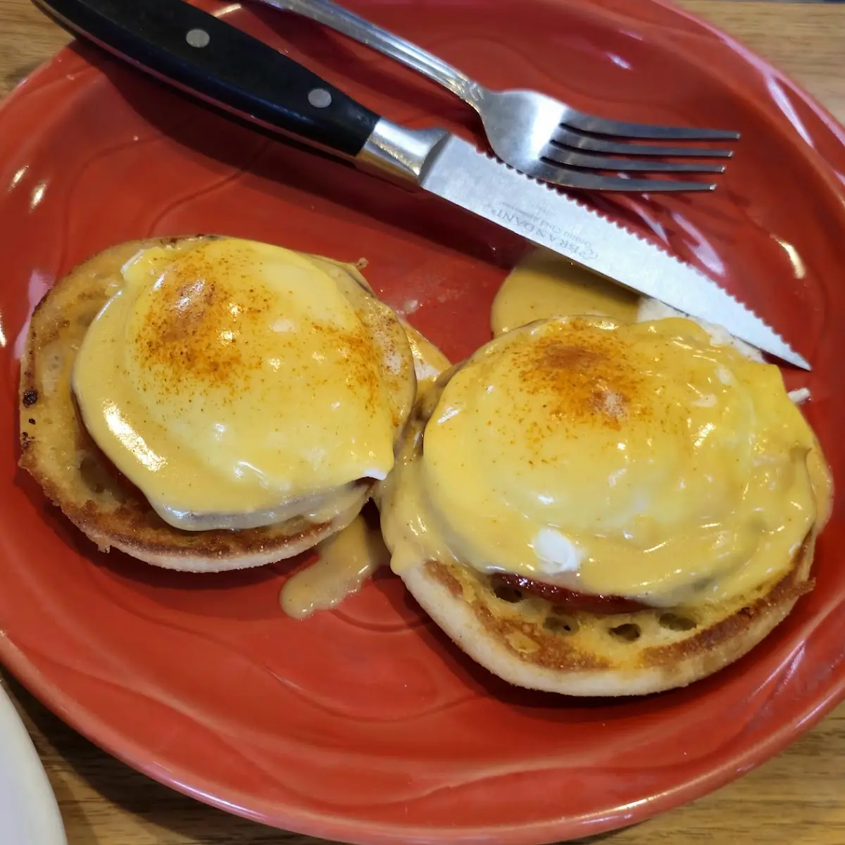 Chicken Fried Chicken & 2 Eggs with Hollandaise Sauce