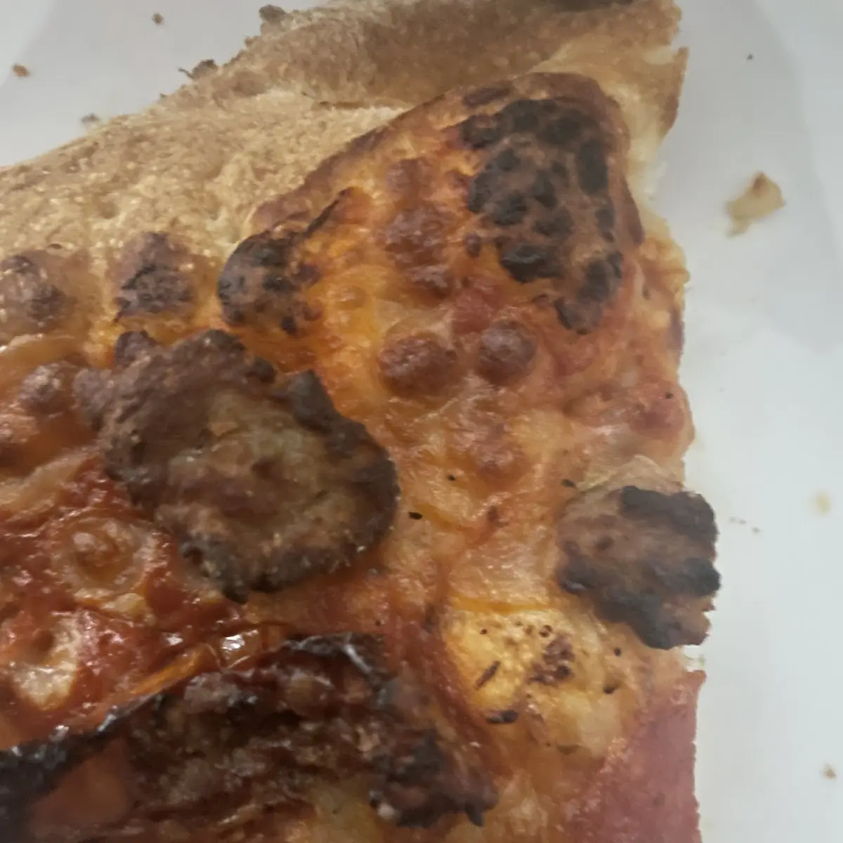 Burnt Pizza