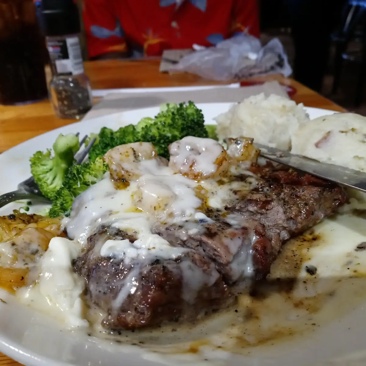 Shrimp 'N Parmesan Sirloin