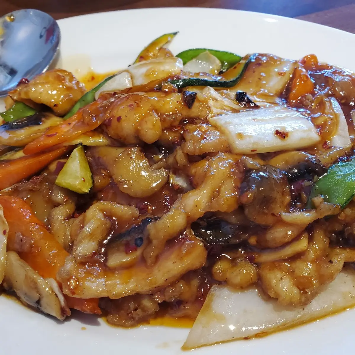 Chicken with Garlic Sauce