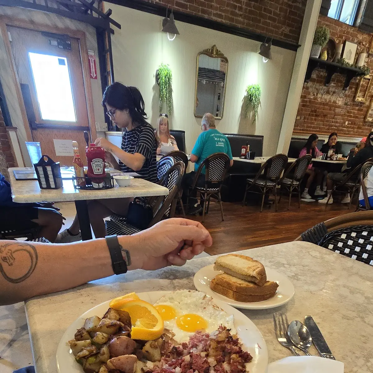 Corned Beef Hash and Eggs Any Style