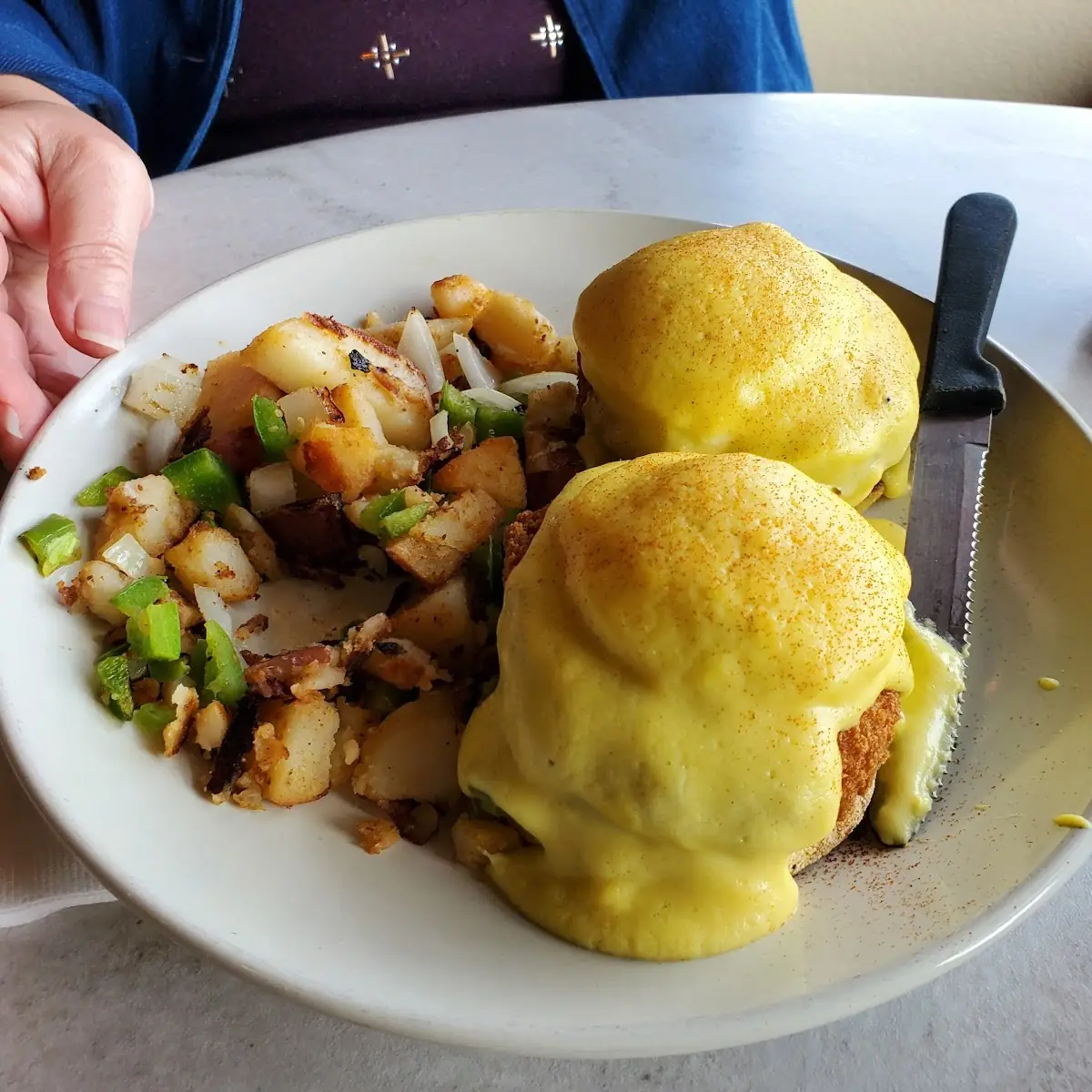 Crab Cake Eggs Benedict