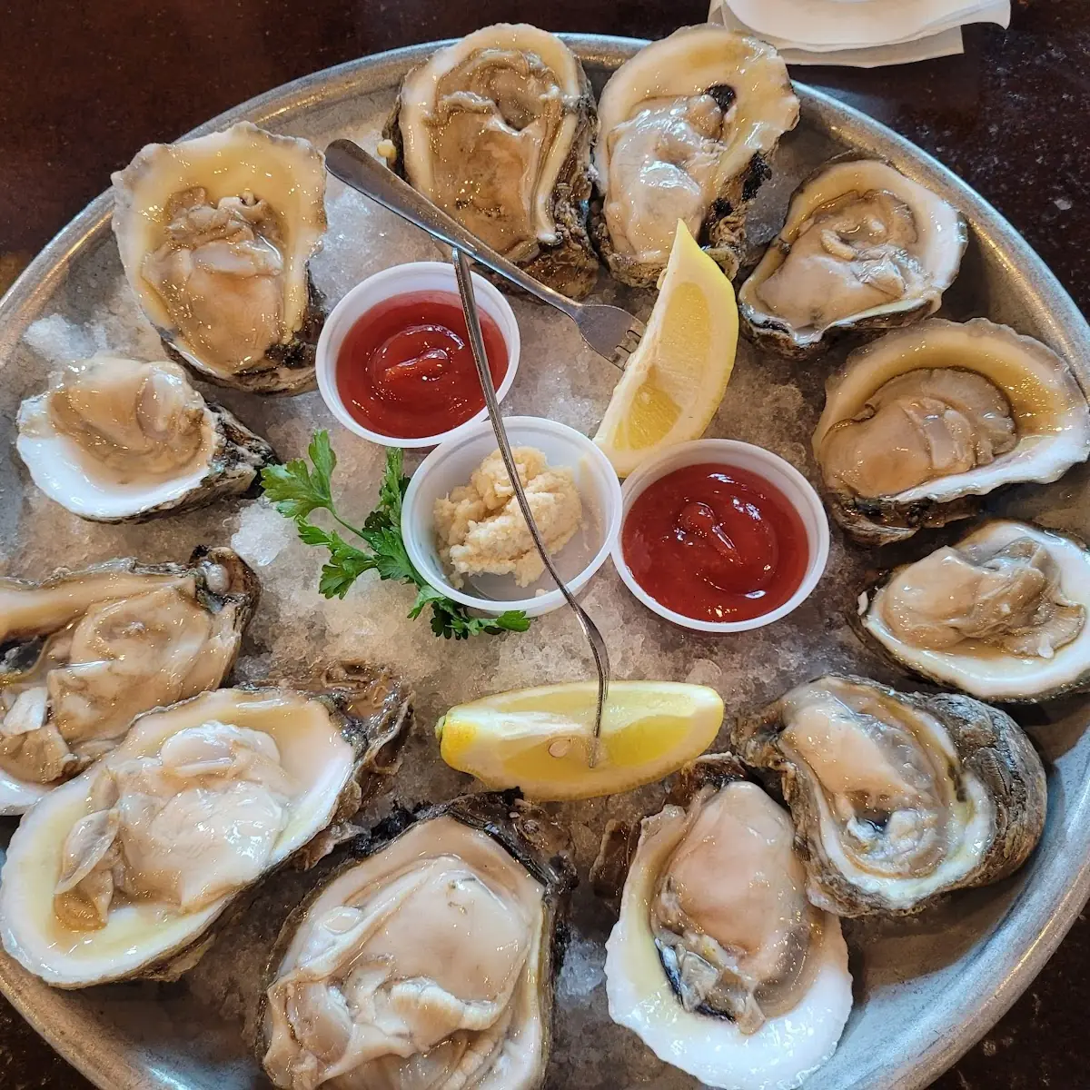 Oysters on the Half Shell
