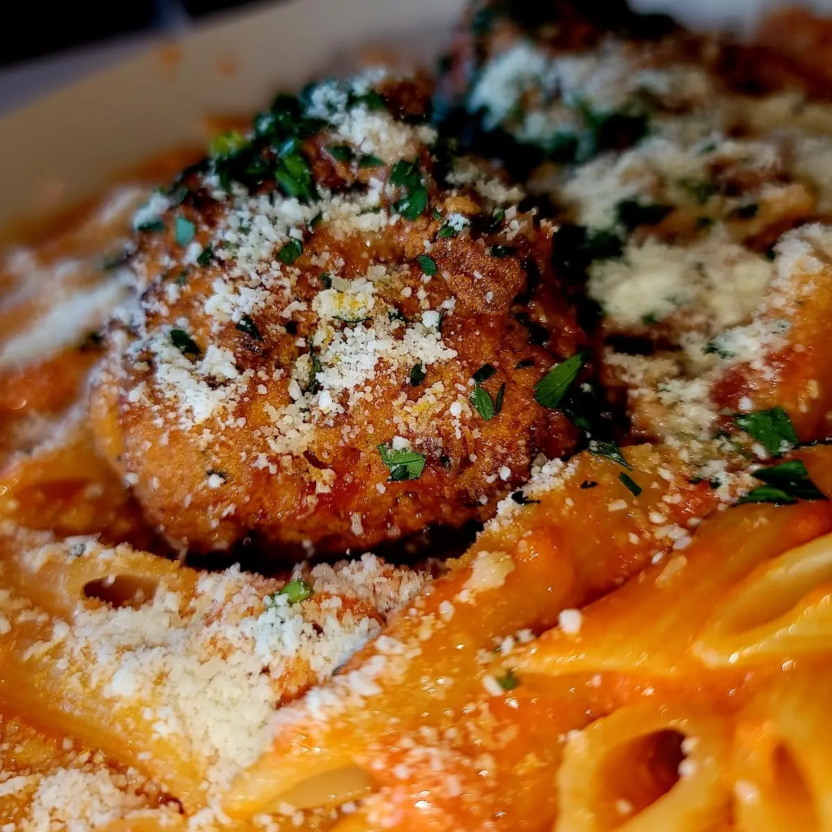 Pasta with Veal Meatballs