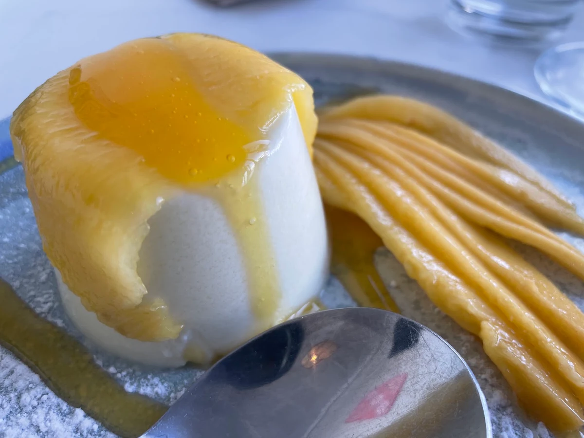 Mango Panna Cotta, Thirty Three Degrees