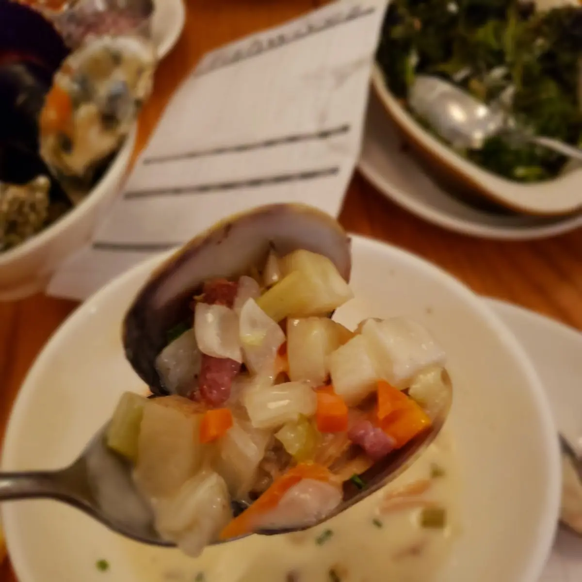 N E Clam Chowder