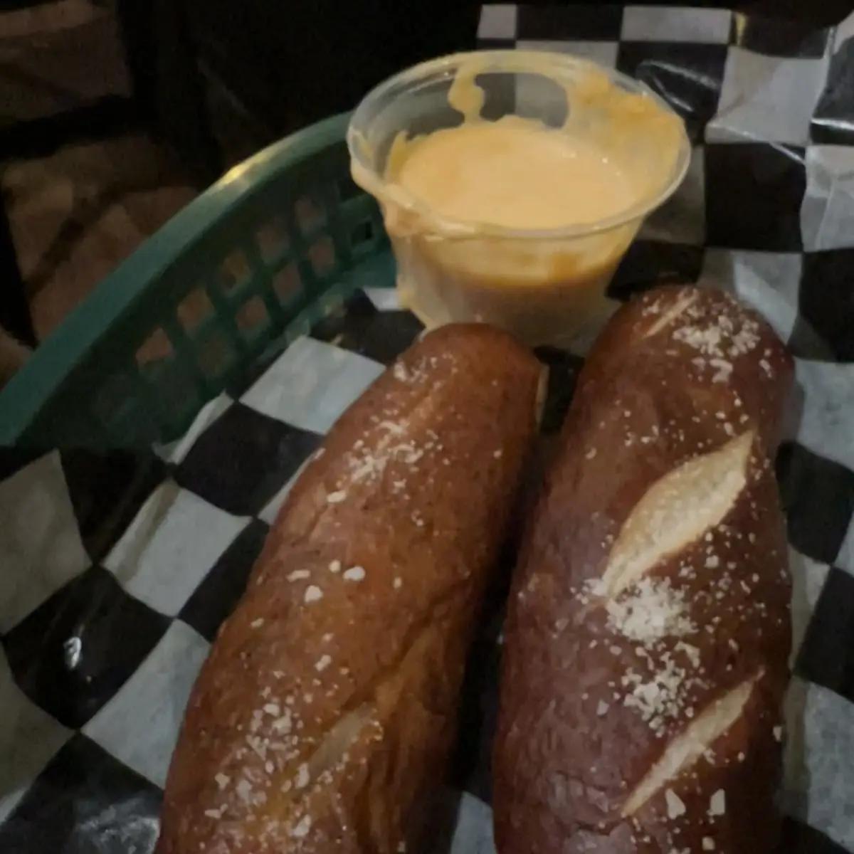 Beer Cheese Pretzels