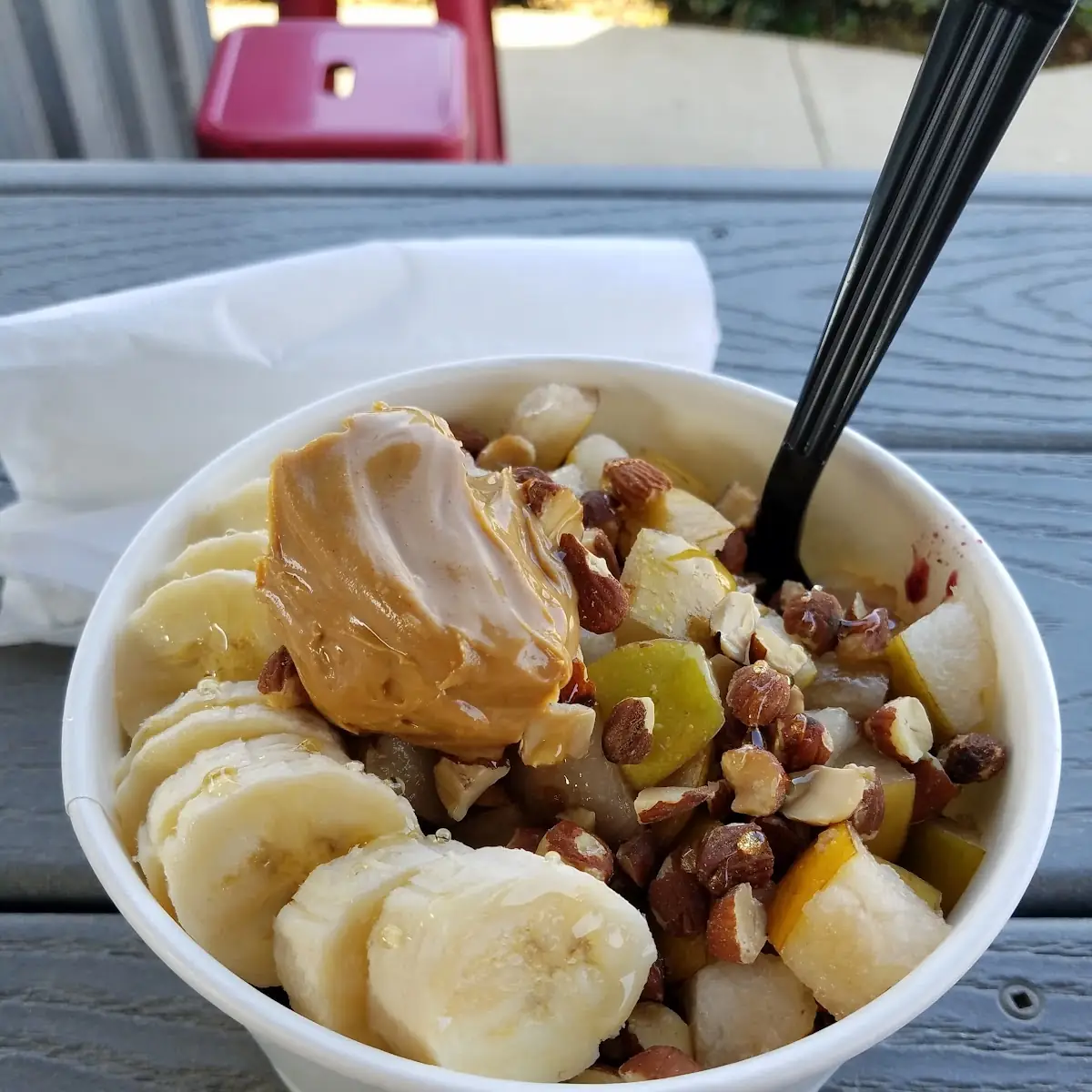 Acai Bowl with Peanut Butter