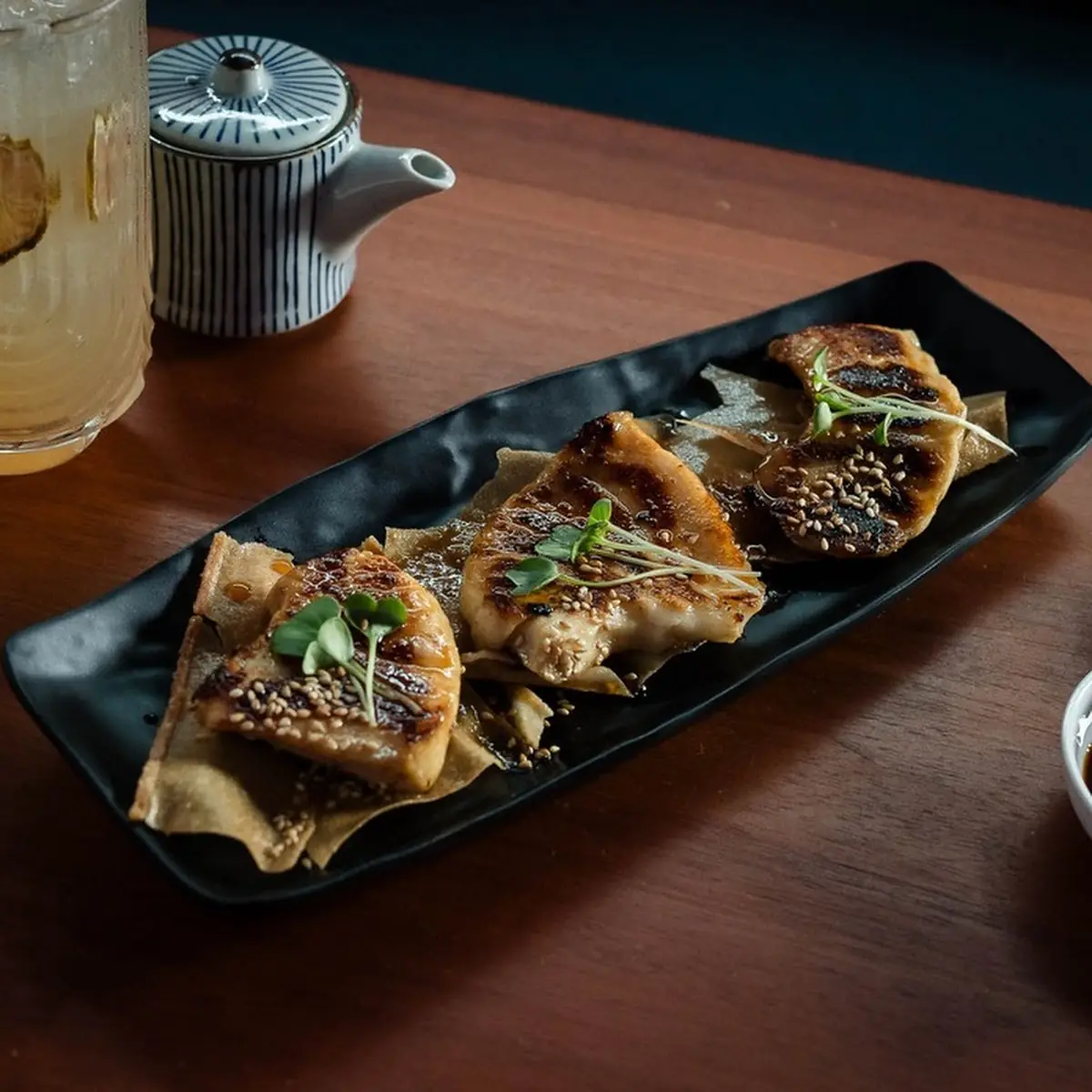 Honey Soy Sea Bass