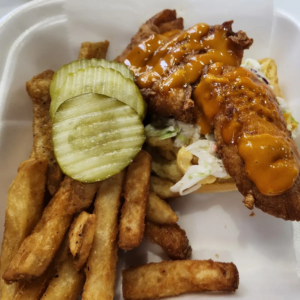 1 with Mac & Cheese Chicken Chickie Sauce