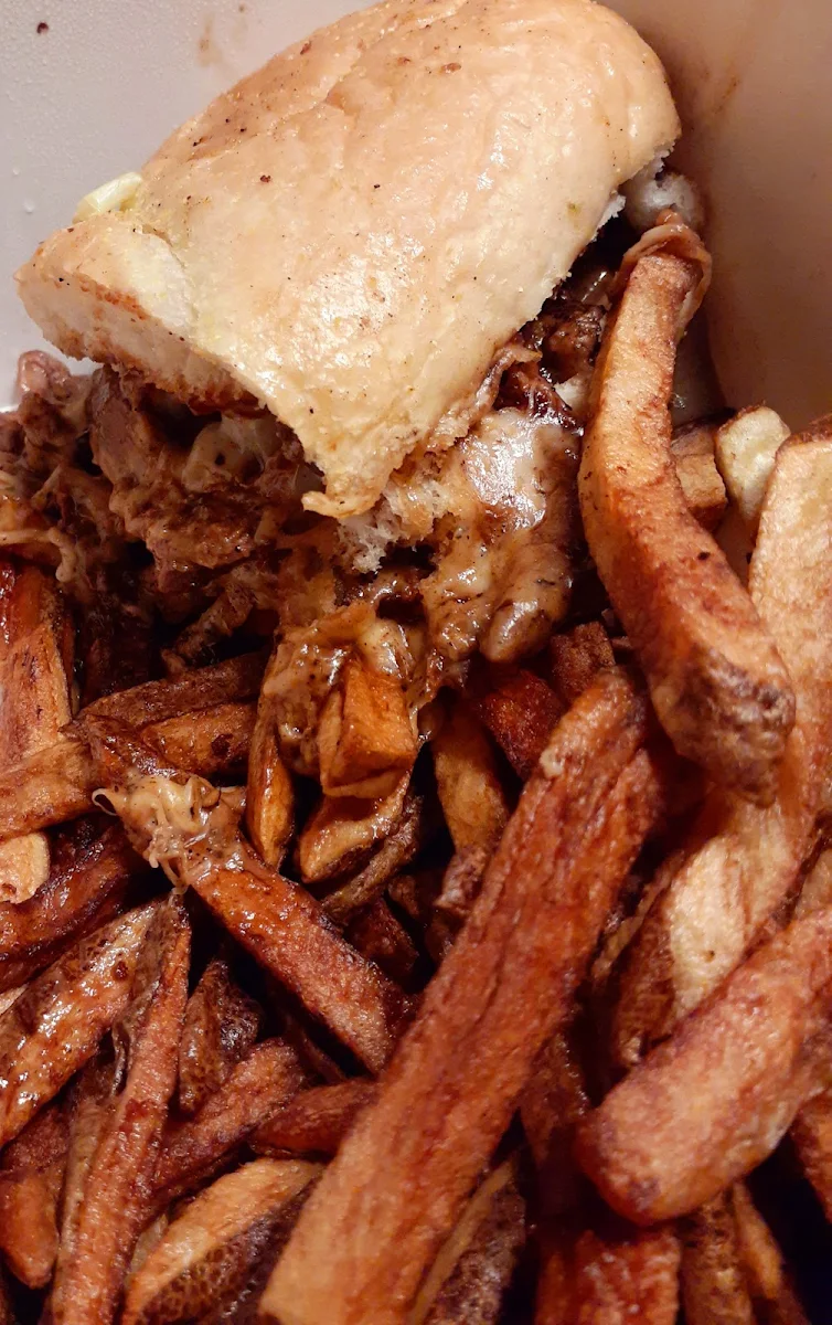 Philly Cheese Steak Sandwich