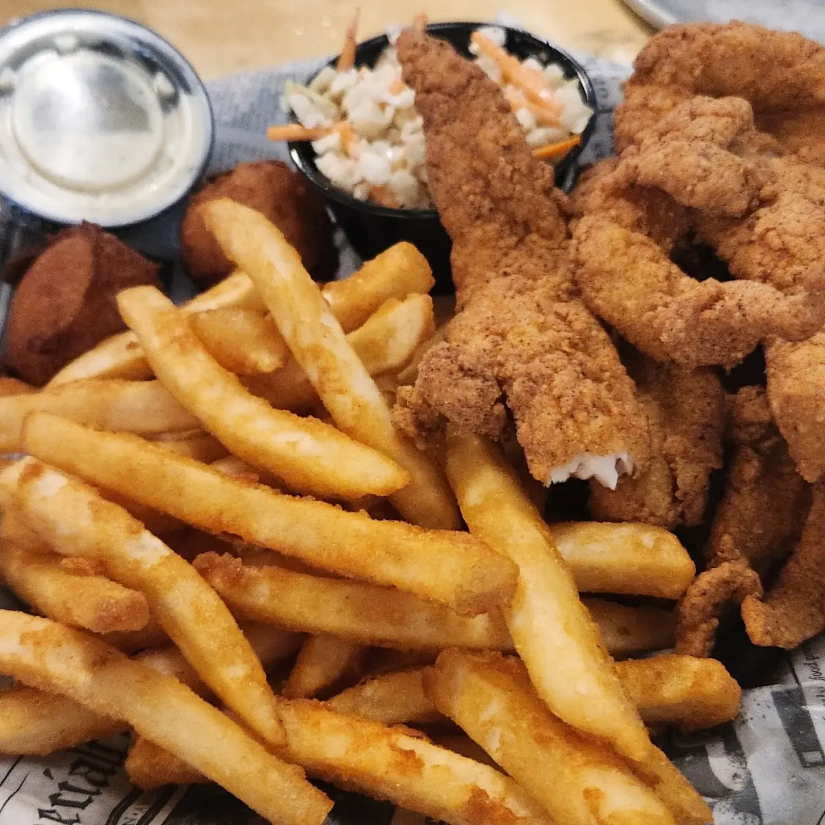Fried Beer Battered Cod