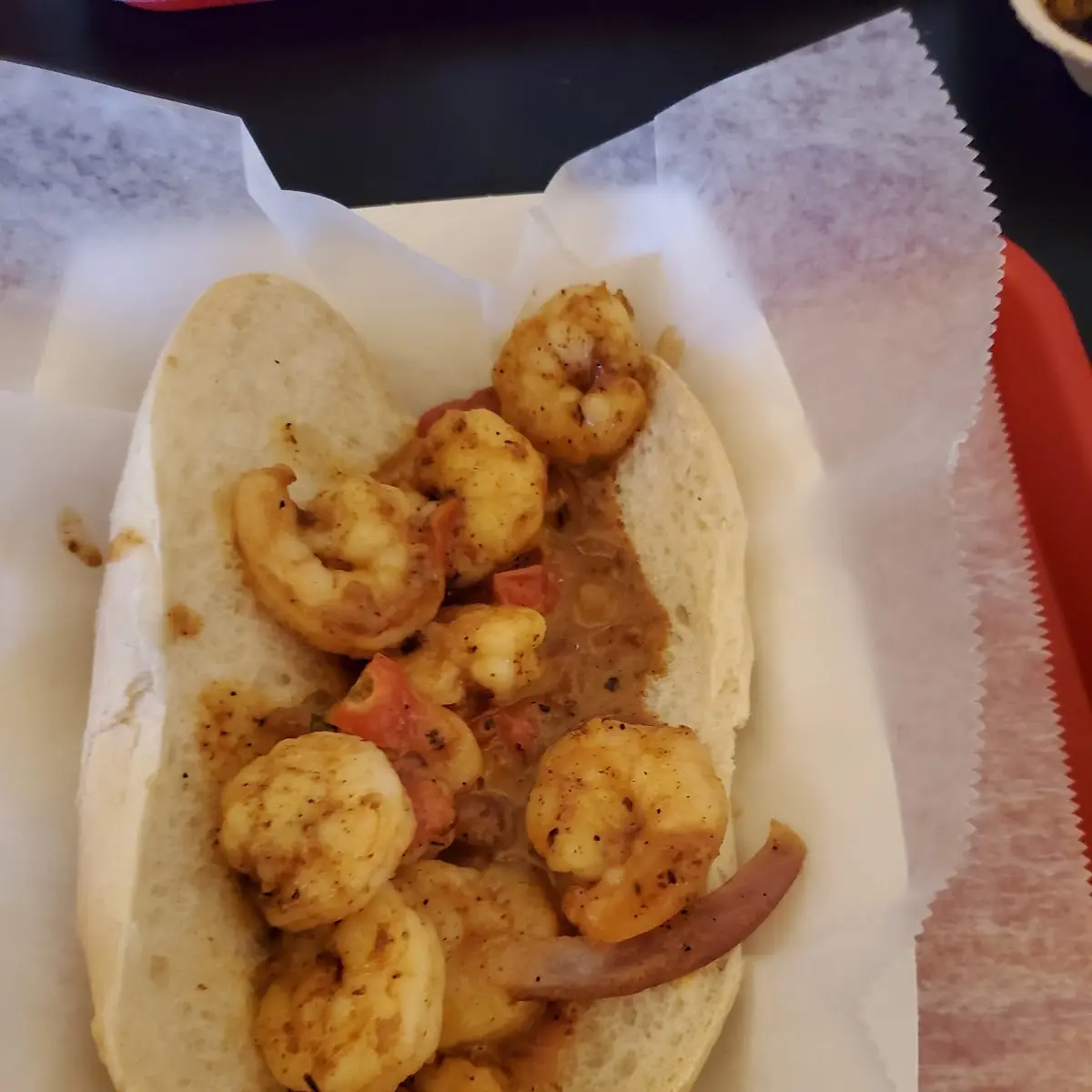 BBQ Shrimp Poboy