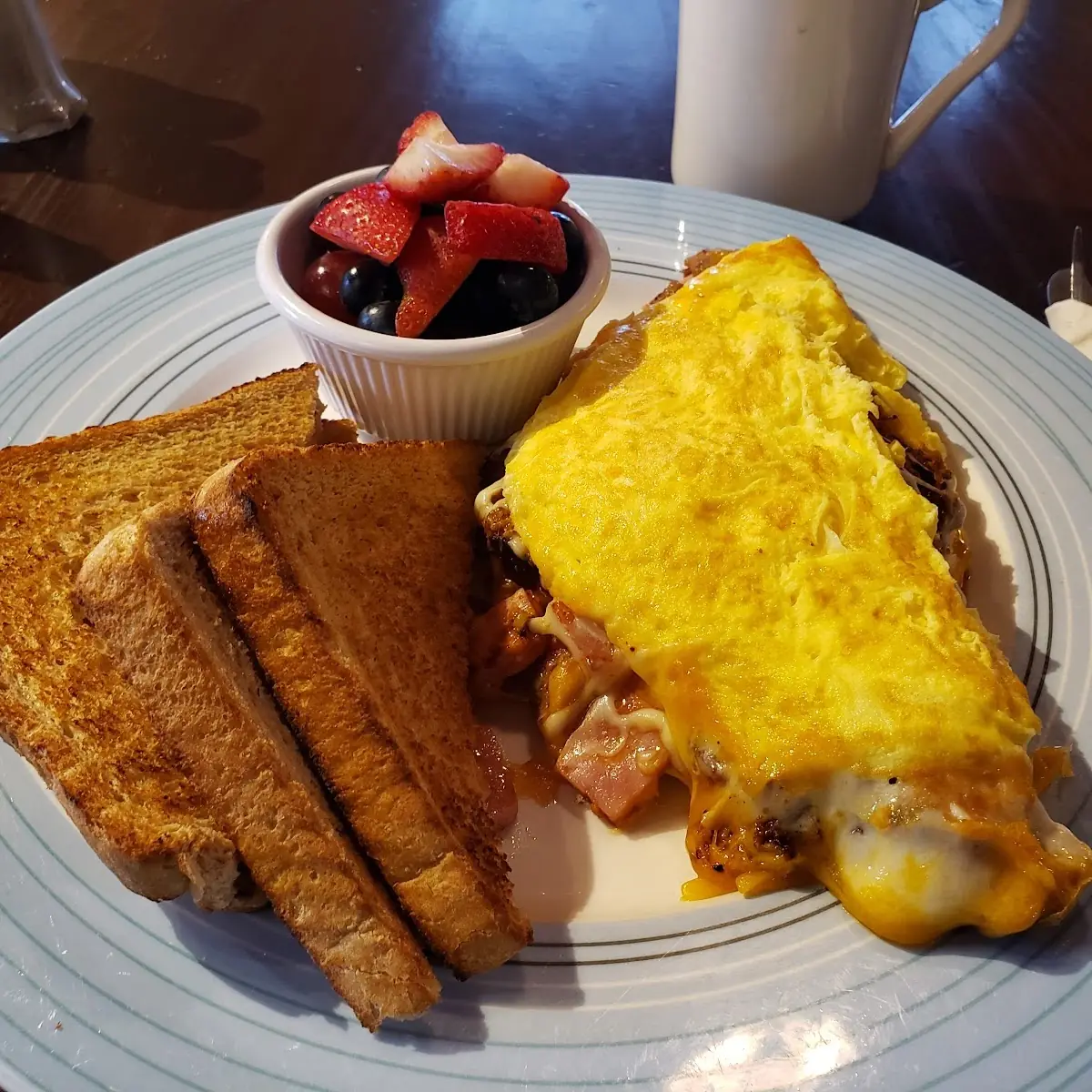 The Meat Lover Omelette