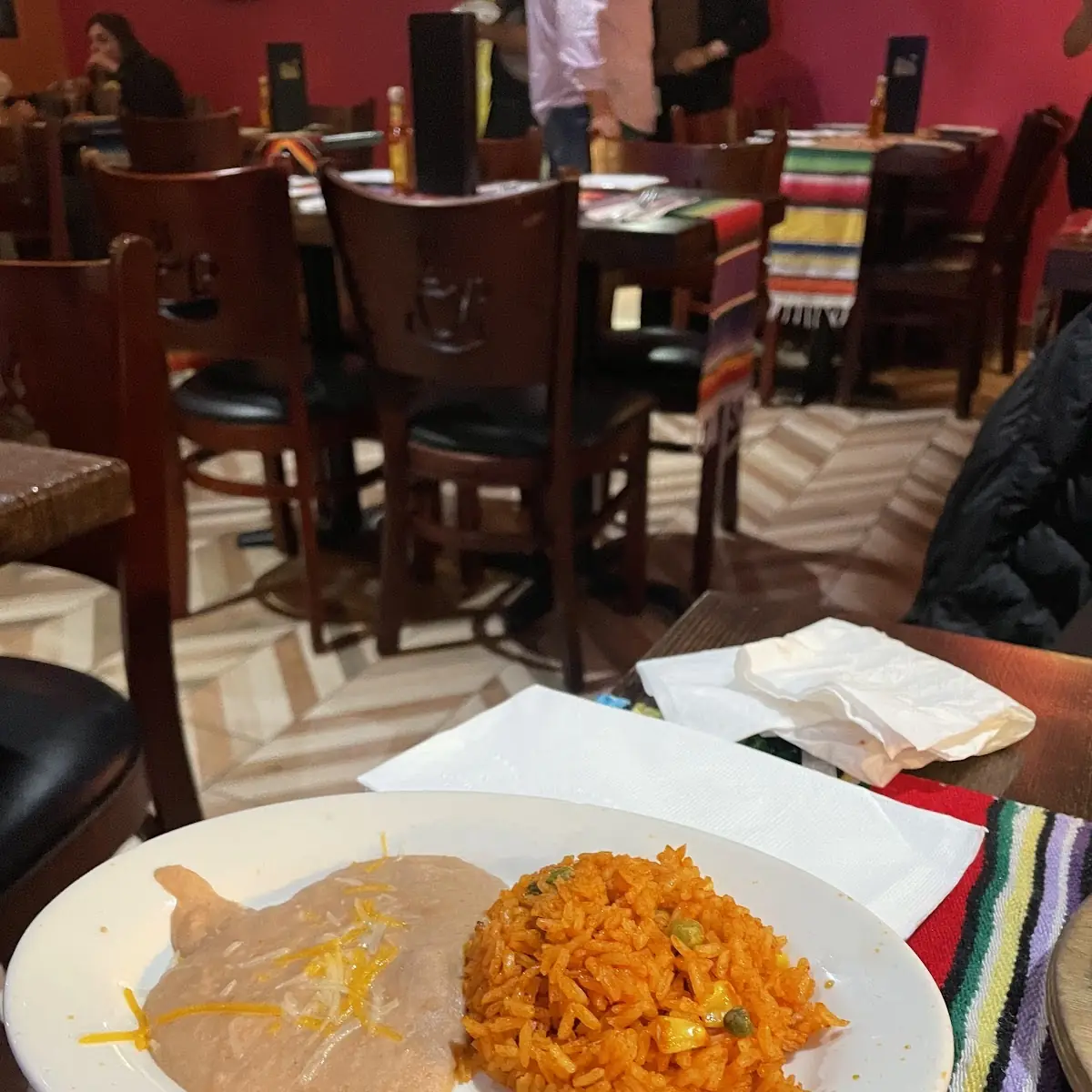 Rice & Refried Beans