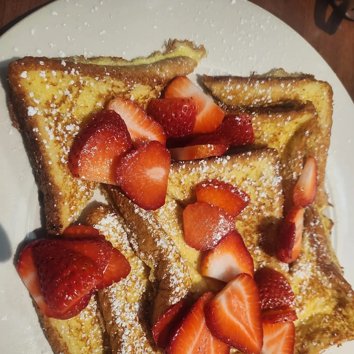 French Toast with Fresh Fruit