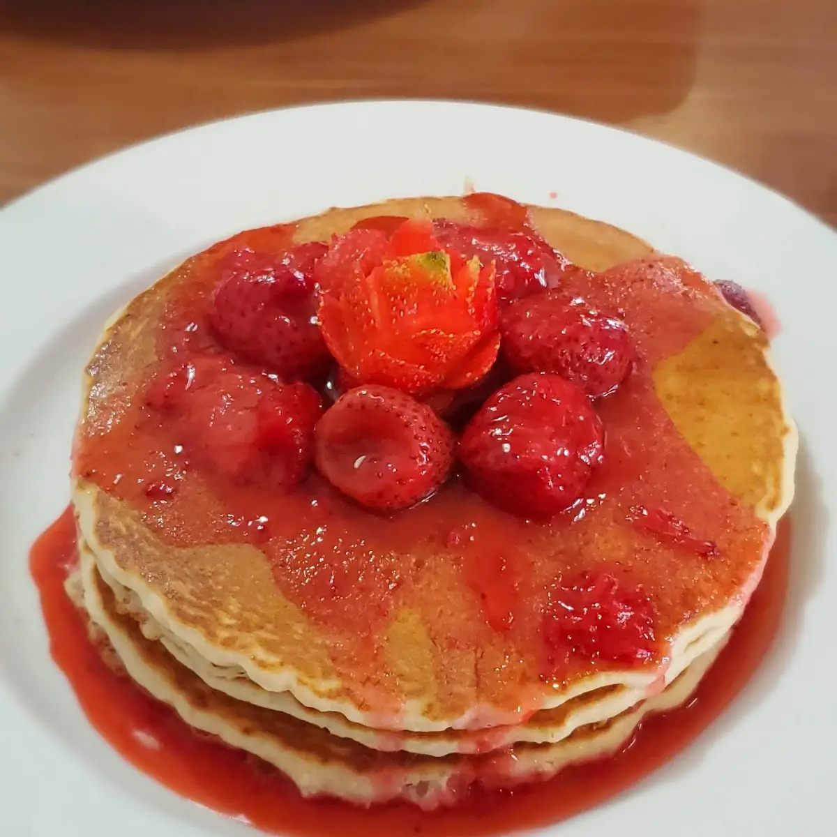 Strawberry Pancakes