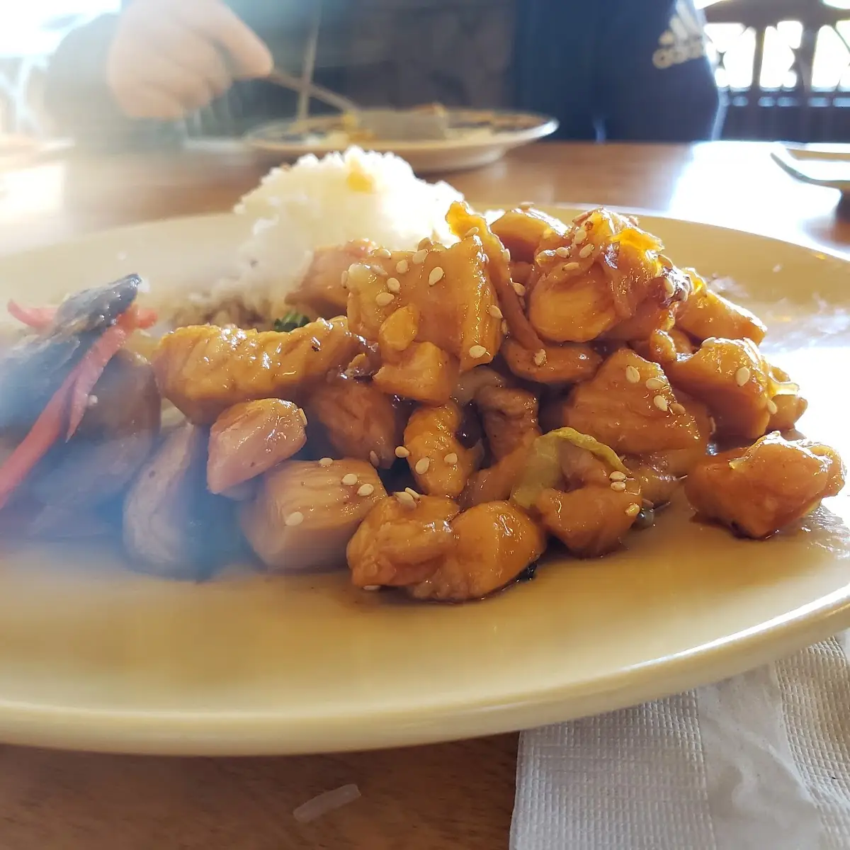 Black Pepper or Orange Chicken