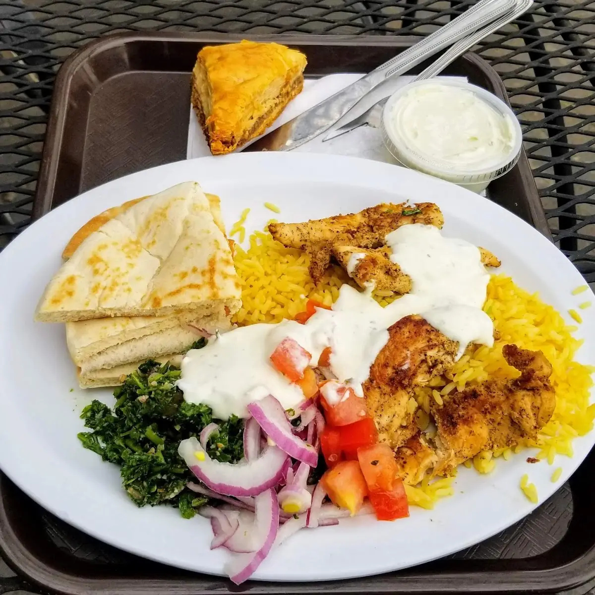 Chicken Gyro Platter