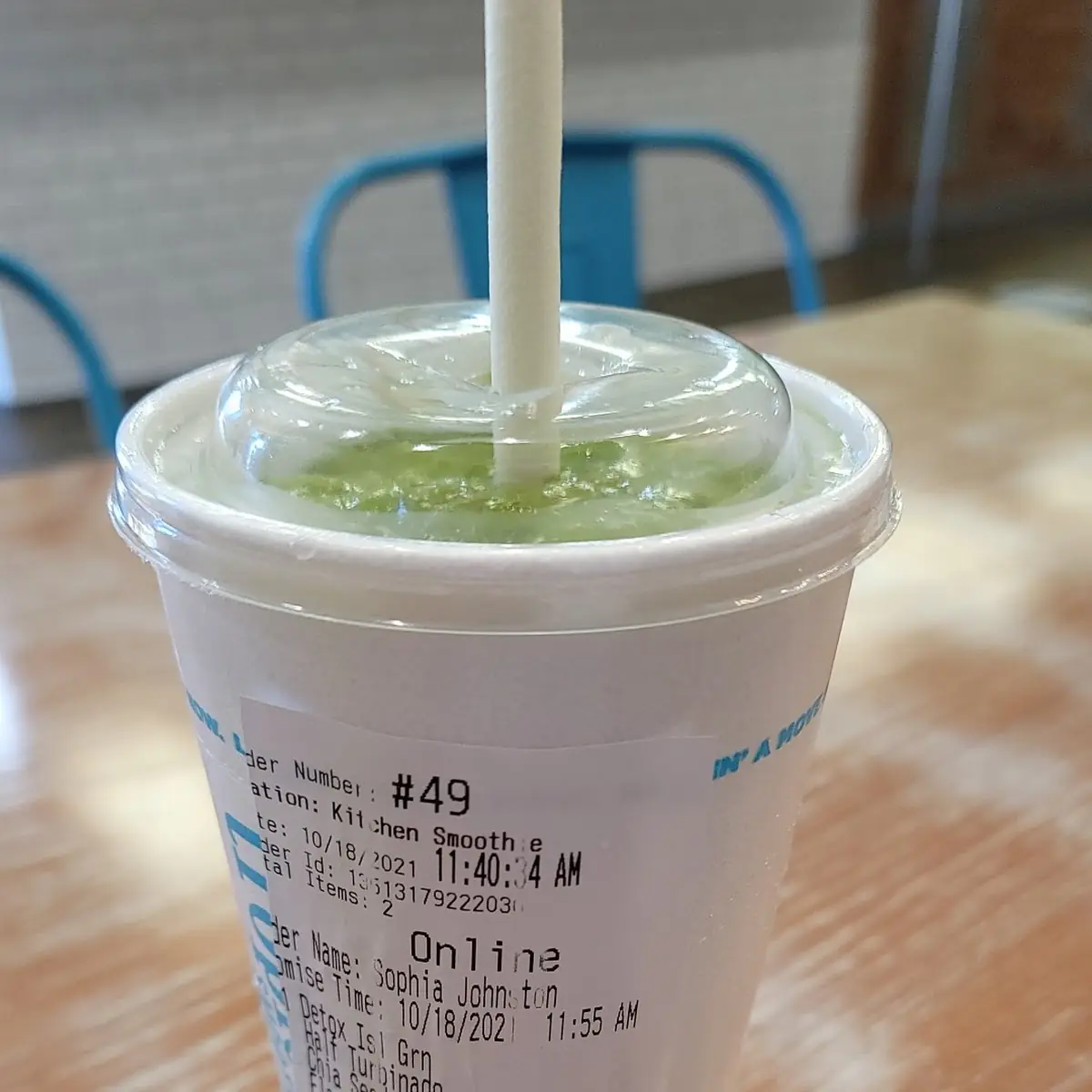 Detox Island Green Smoothie
