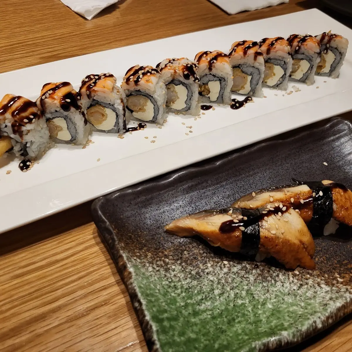 Backone- Dancing Eel Roll