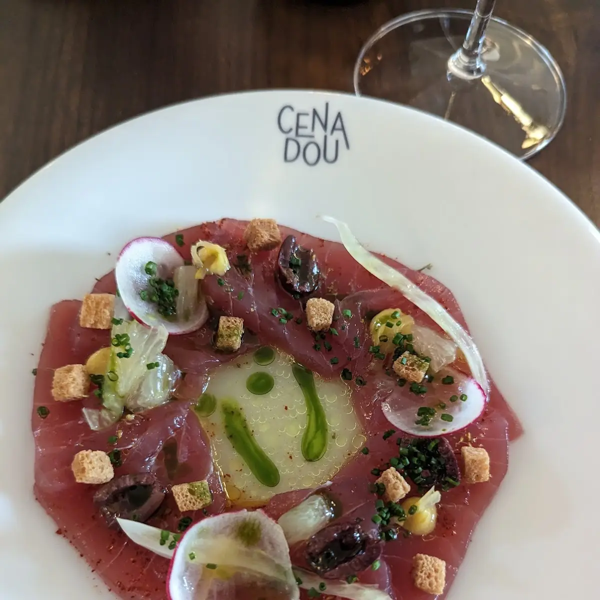 Big Eye Tuna Crudo