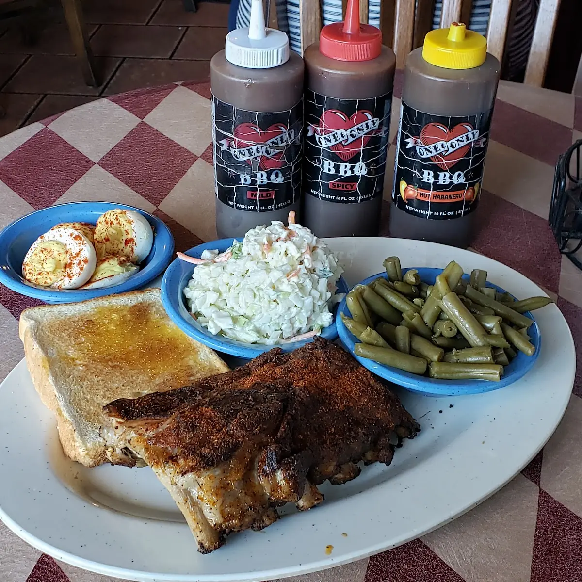 Baby Back Ribs Plate