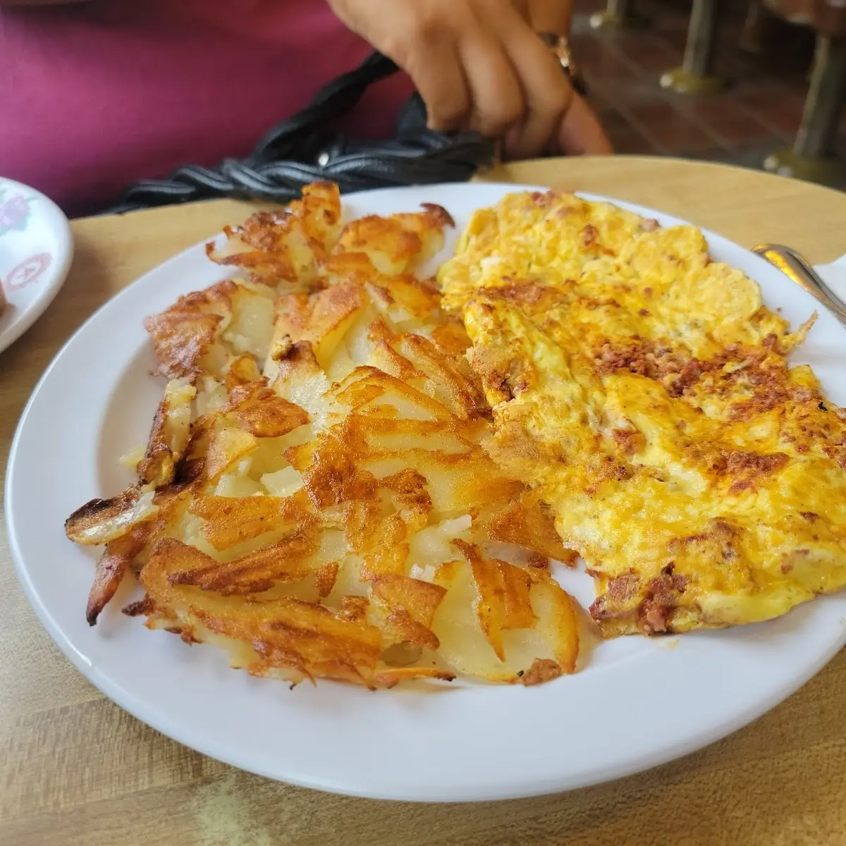 Hash Browns with Eggs