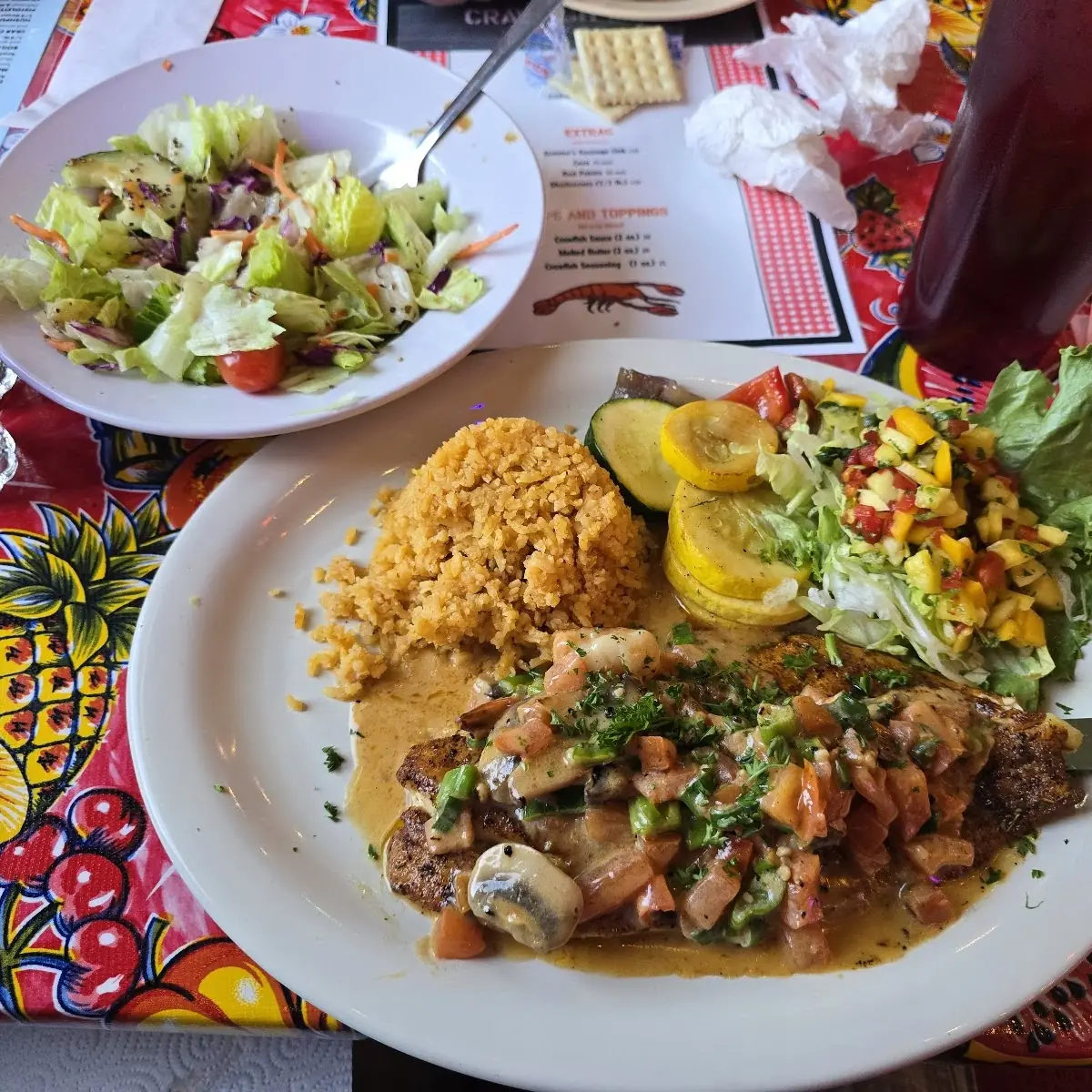 Blackened Red Snapper