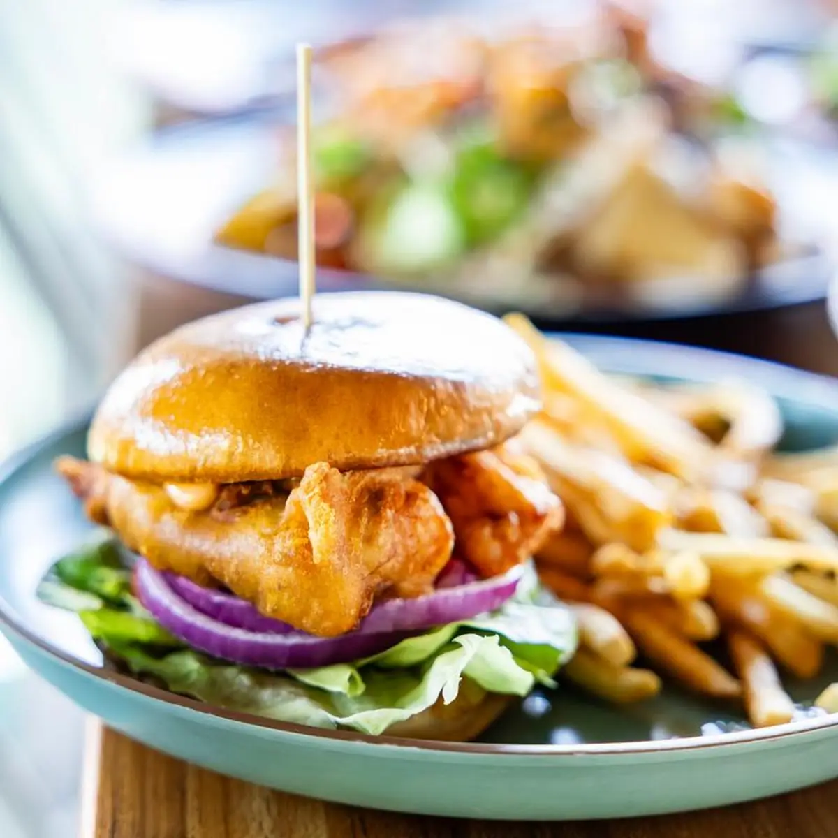 Shrimp Burger