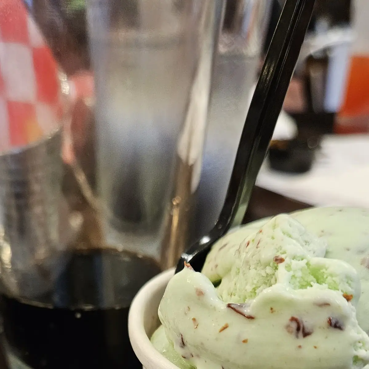 Mint Chocolate Chip Ice Cream