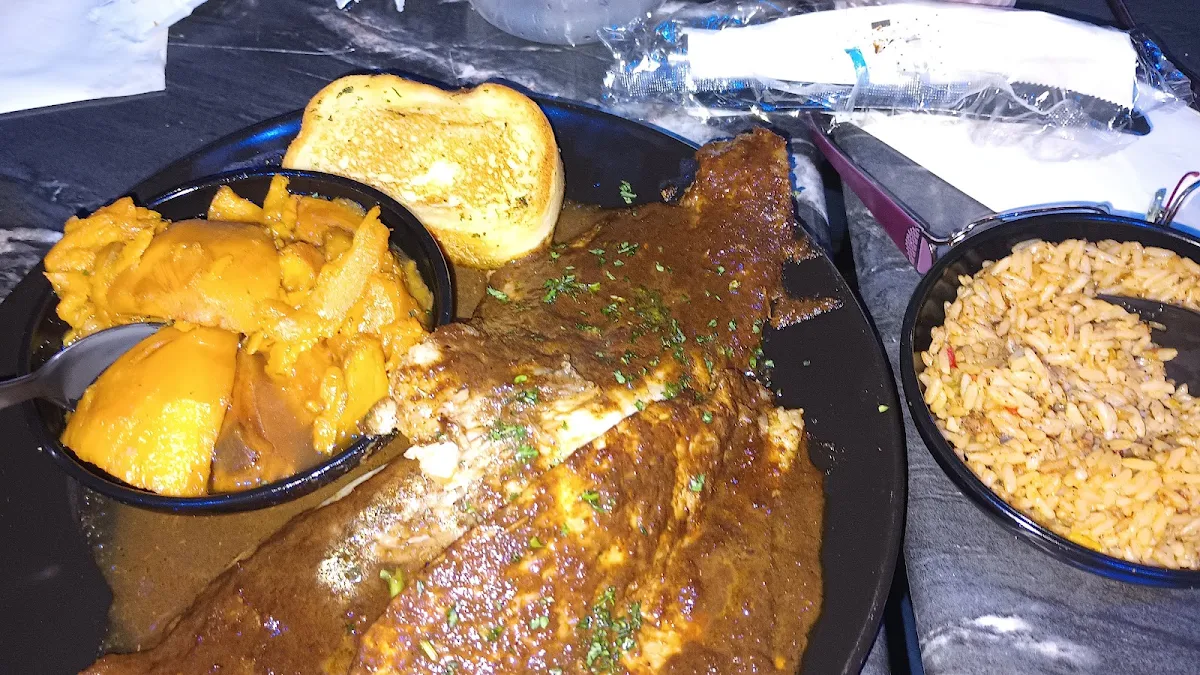 Jerk Catfish Dinner