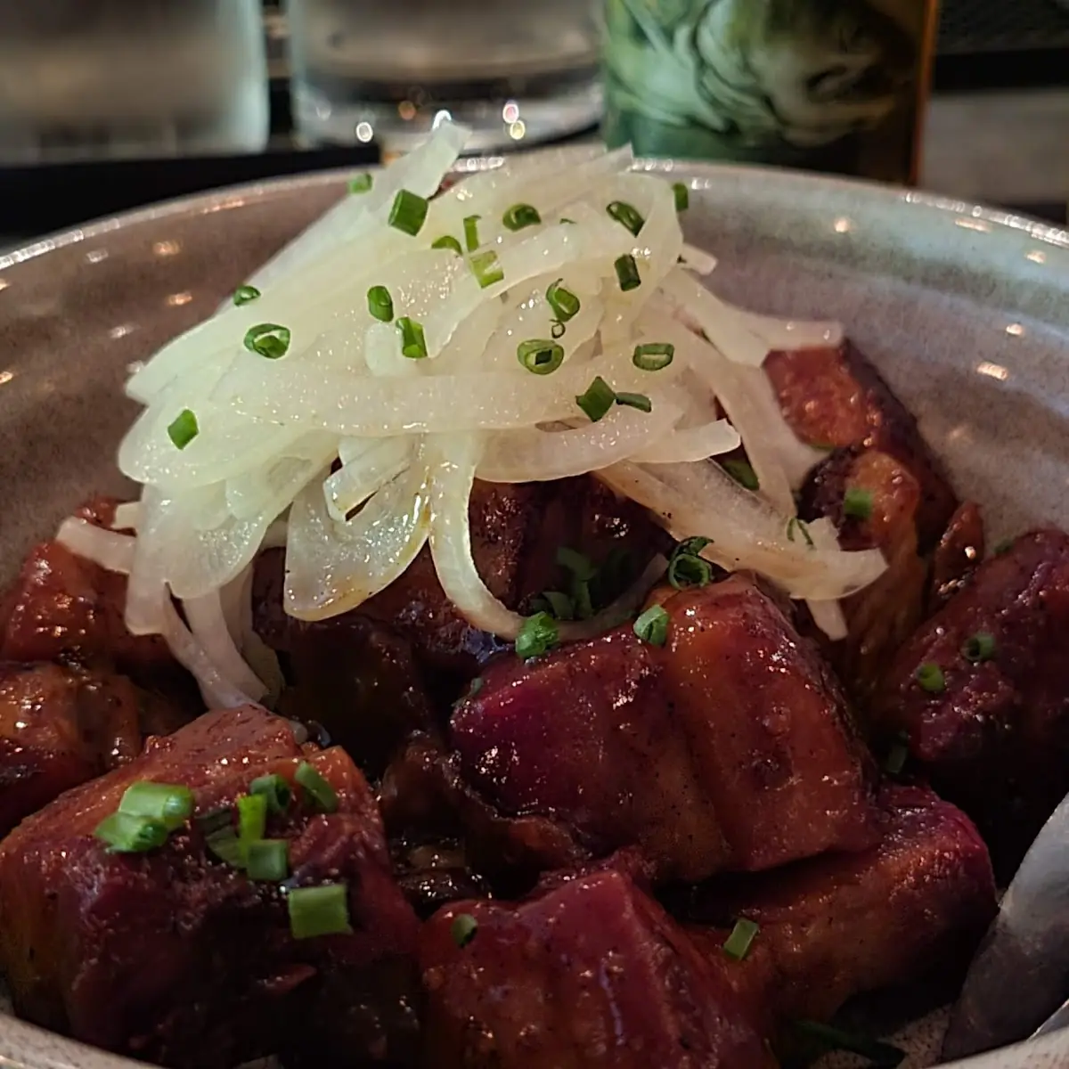 Smoked Pork Belly Bites