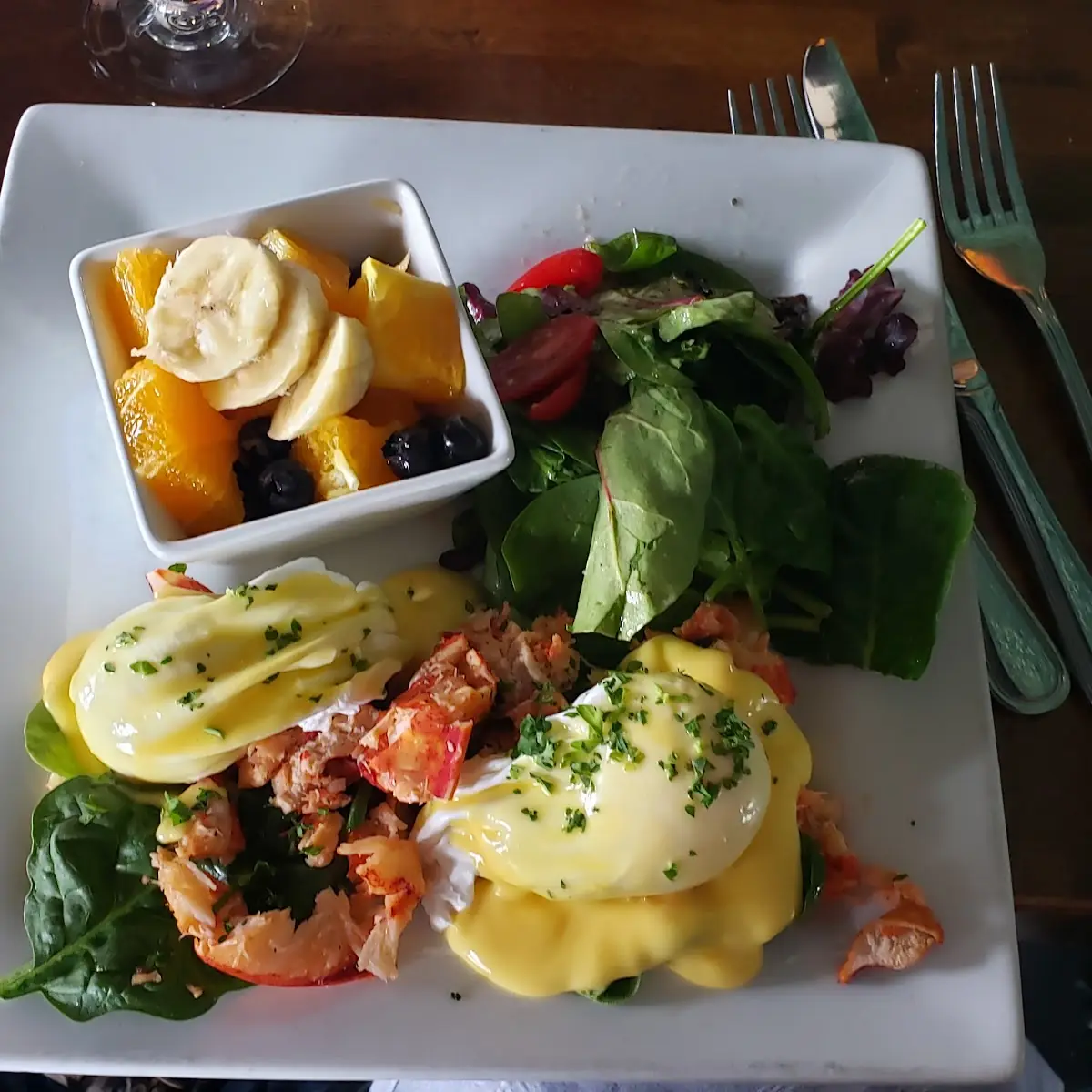 Lobster Eggs Benedict