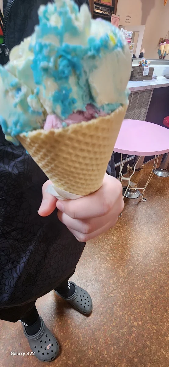Superman in Waffle Cone