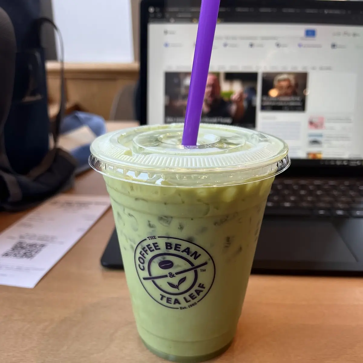 Iced Matcha Latte