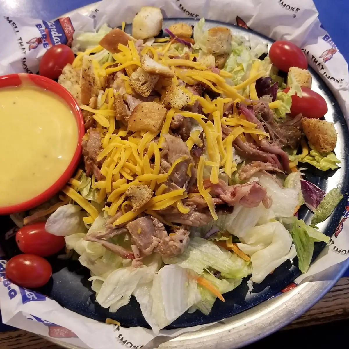 Side Salad with Honey Mustard